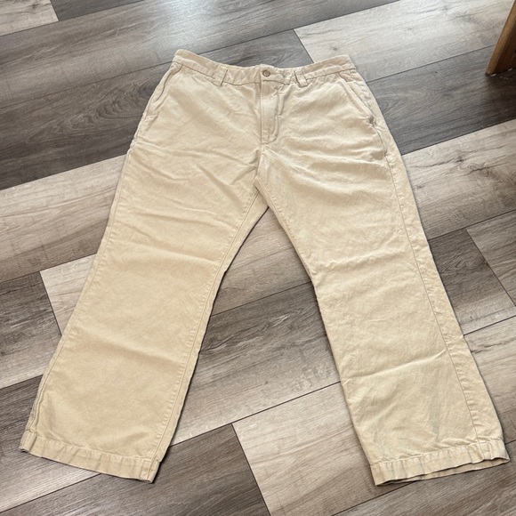 Banana Republic Cotton Linen Blend Chino Pants - Picture 2 of 14